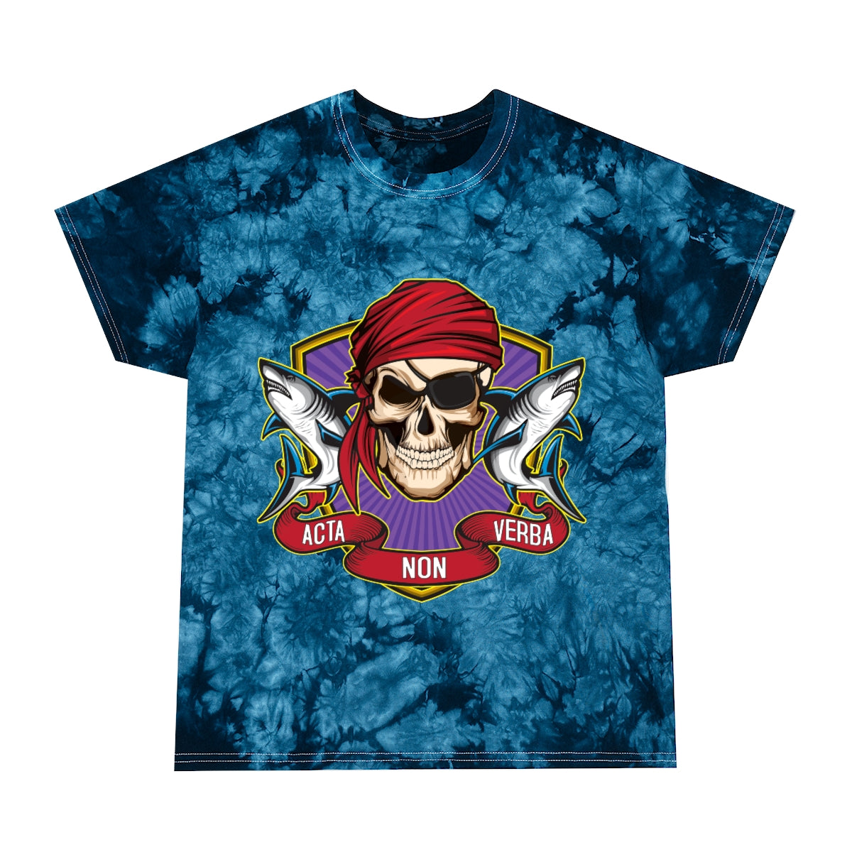 Unisex Tie-Dye Tee, Crystal - Classic Edition