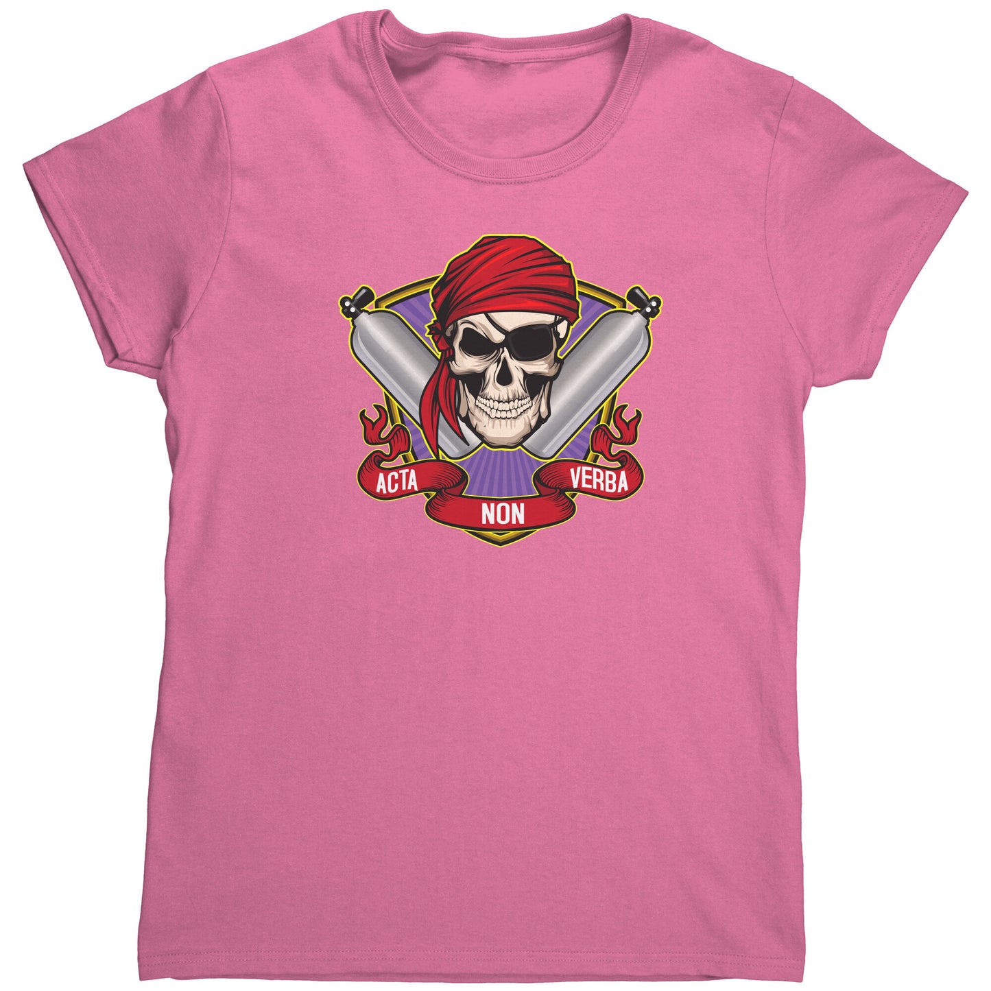 Women's Scuba Diving Gildan Pre-Shrunk T-Shirt