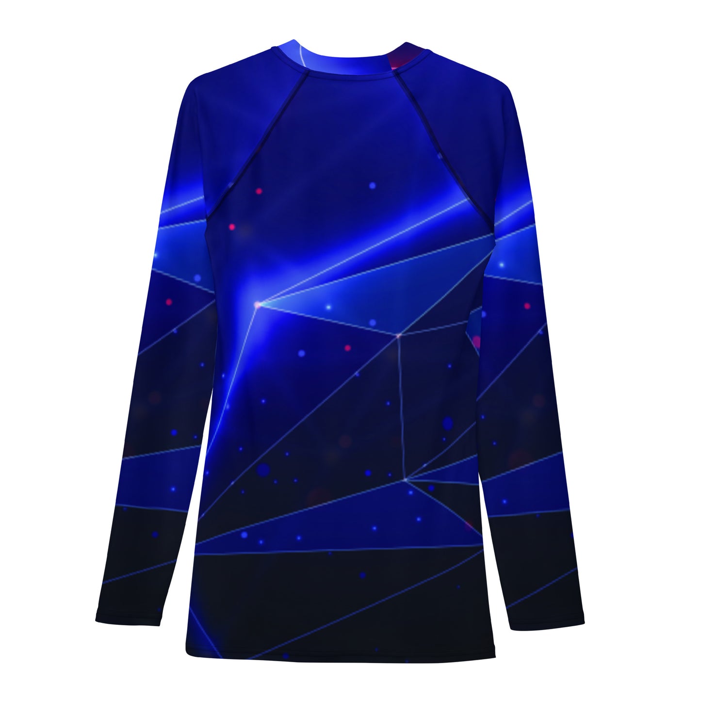 Men's Blue Extreme Rash Guard - Surfing
