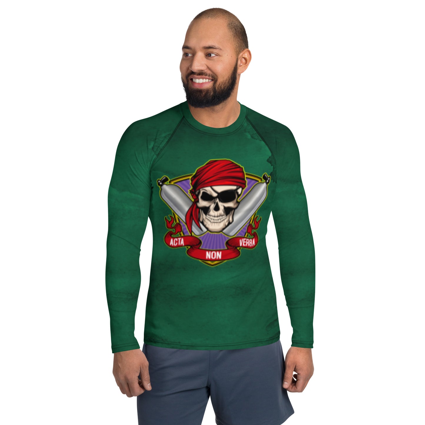 ANV Men's Scuba Diving Emerald Envy Rash Guard