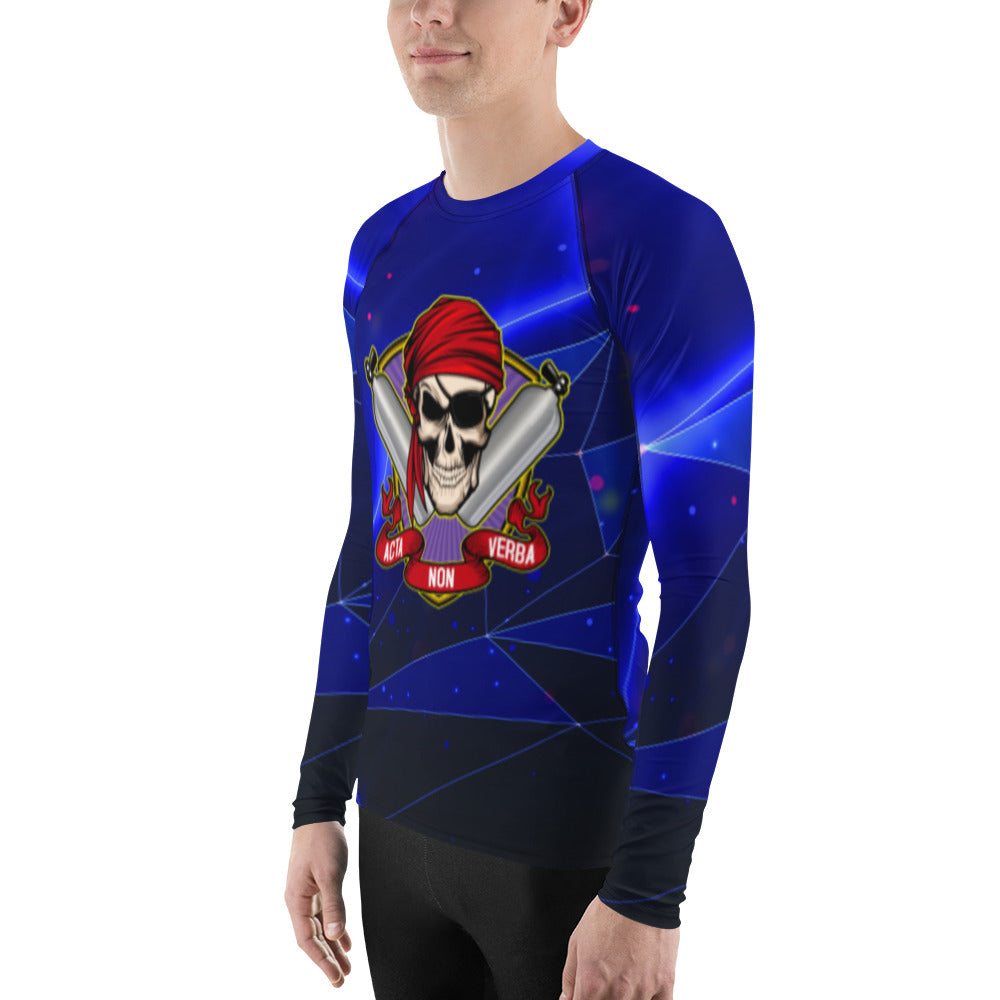 ANV Men's Scuba Diving Blue Extreme Rash Guard