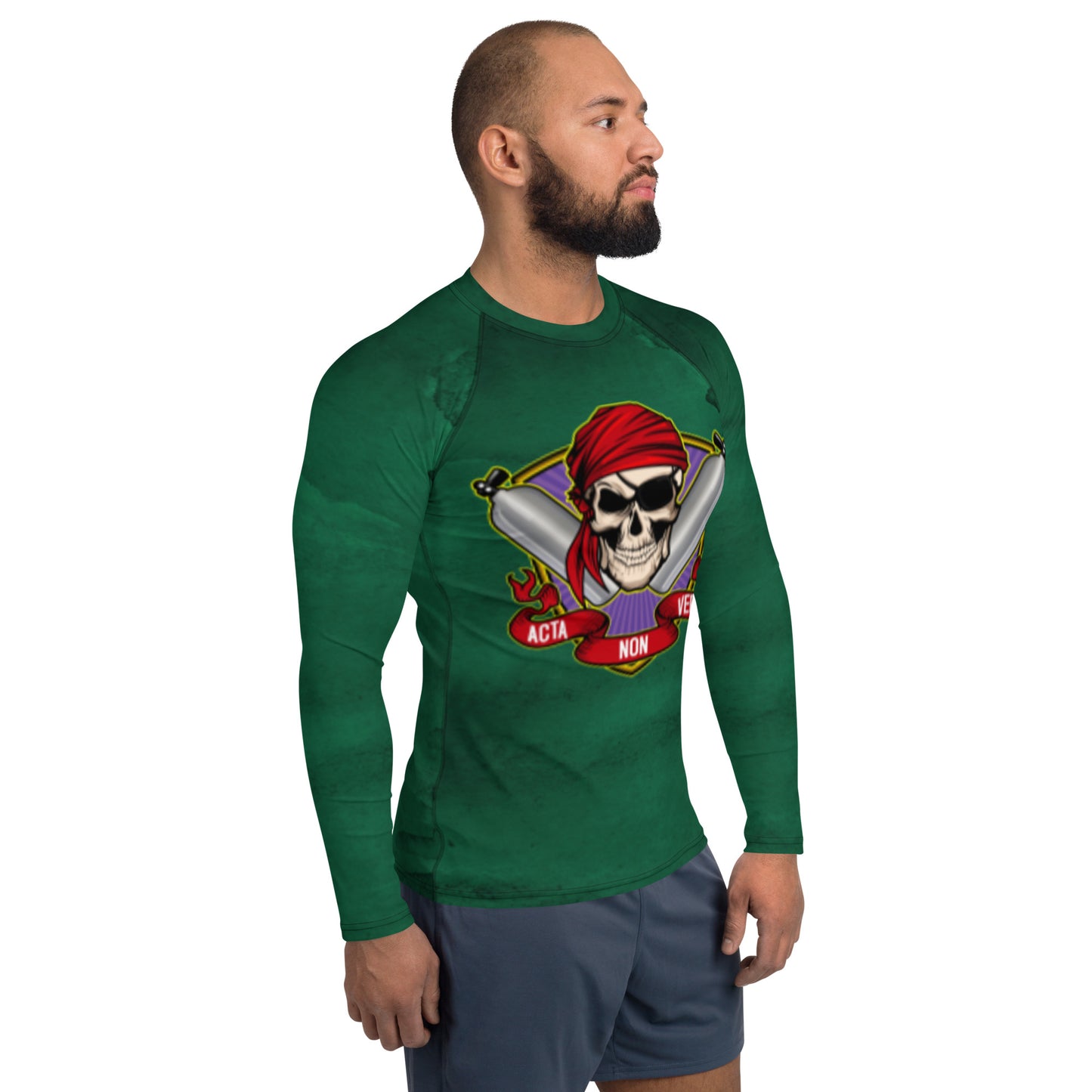 ANV Men's Scuba Diving Emerald Envy Rash Guard