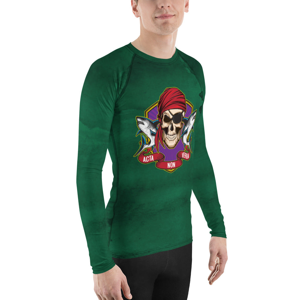 Men's Emerald Envy Rash Guard - Classic Edition