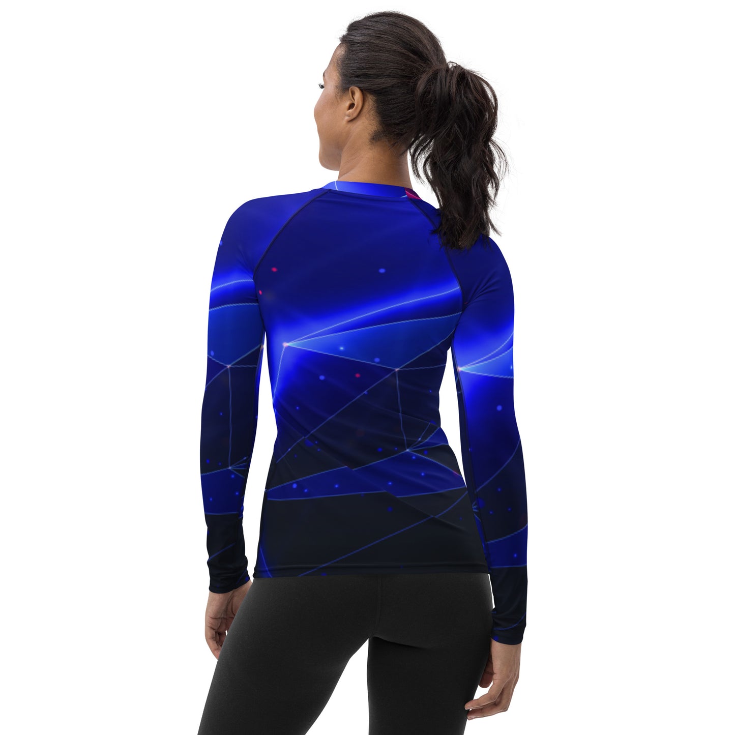 ANV Women's Scuba Diving Blue Extreme Rash Guard