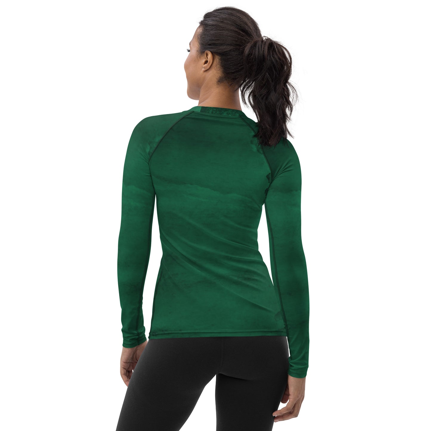 Women's Emerald Envy Rash Guard - Surfing