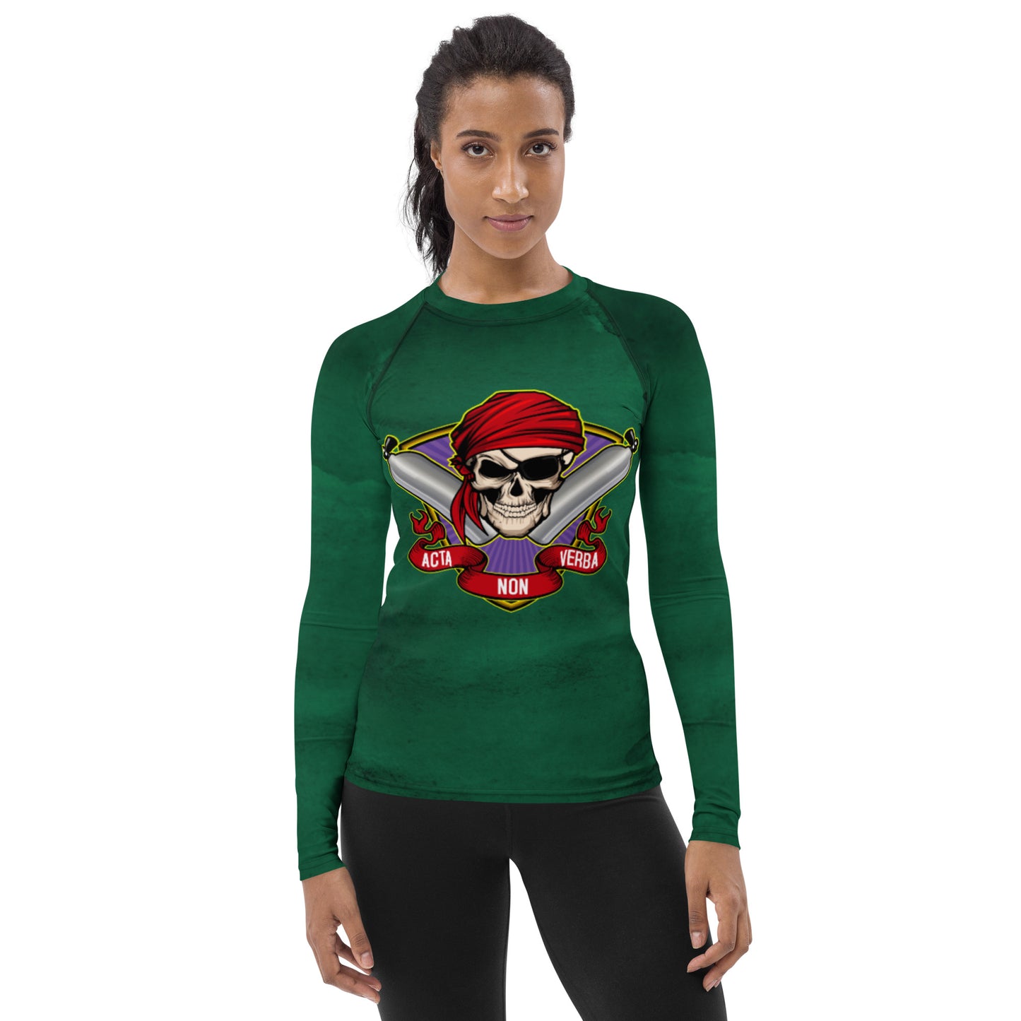 ANV Women's Scuba Diving Emerald Envy Rash Guard