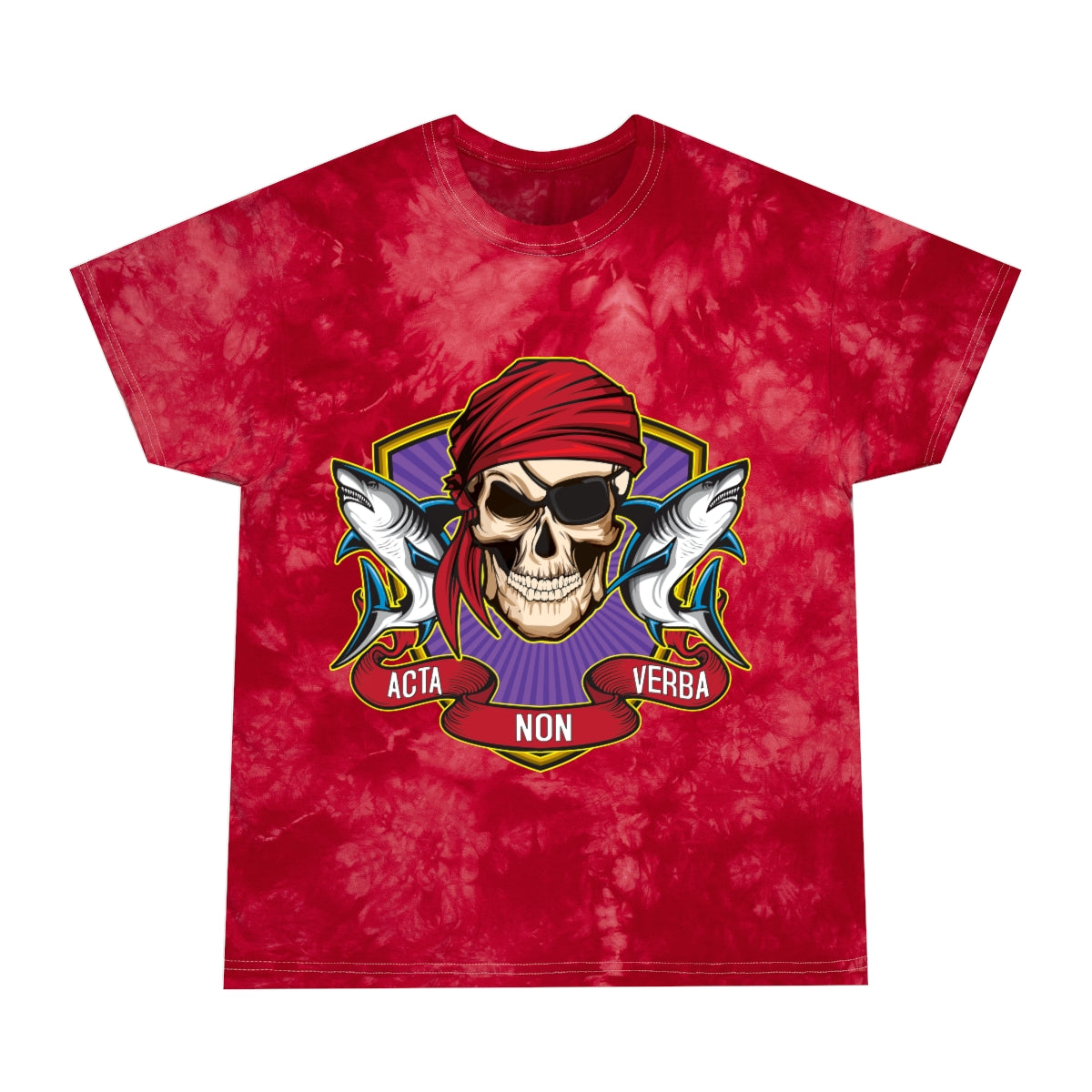 Unisex Tie-Dye Tee, Crystal - Classic Edition