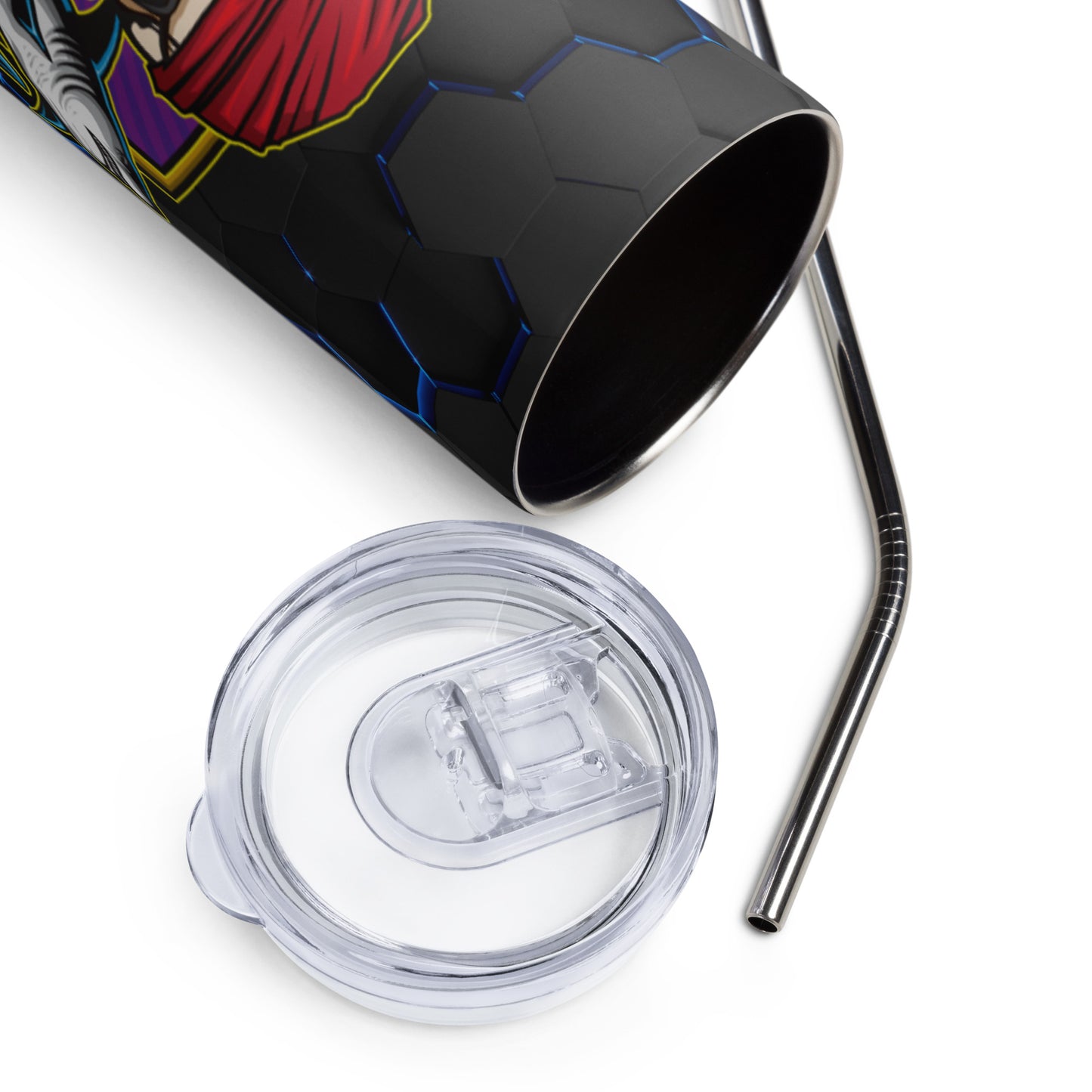 Hexciting Black Stainless Steel Tumbler - ANV Classic Edition