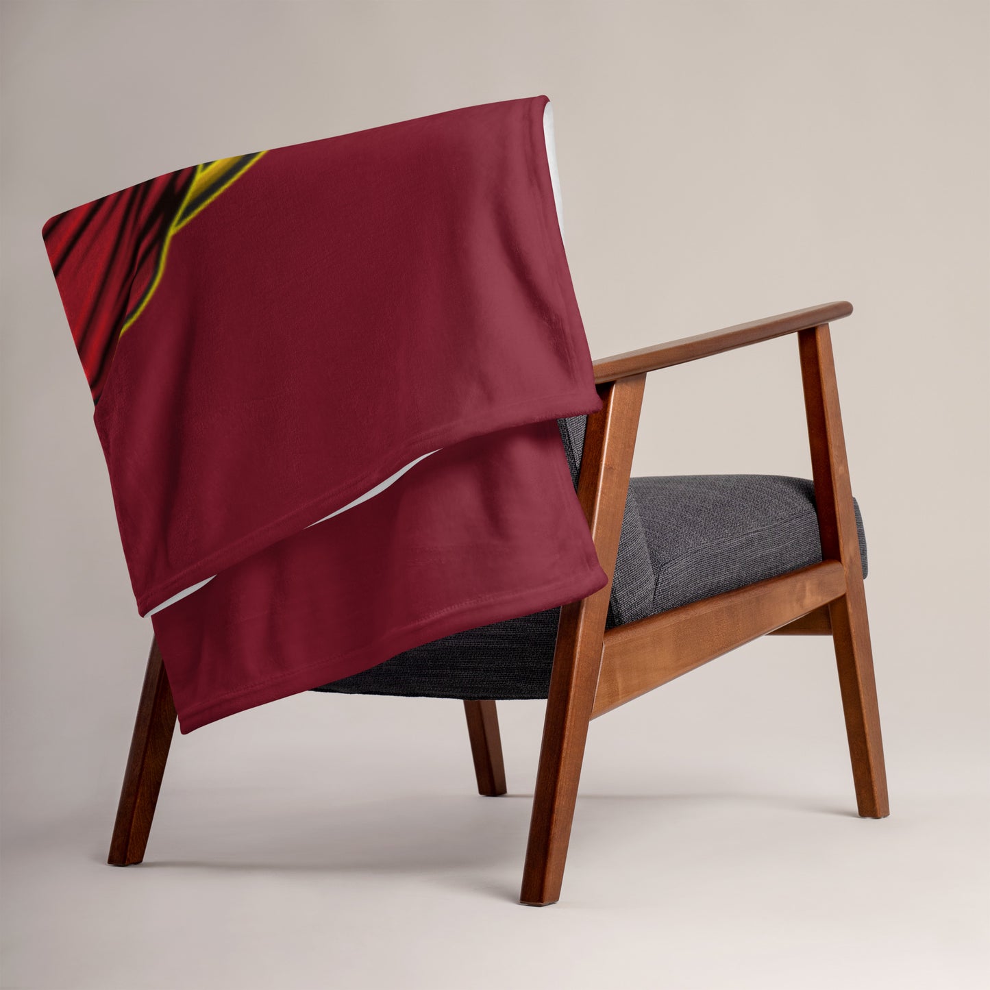 ANV Rum Punch Red Throw Blanket