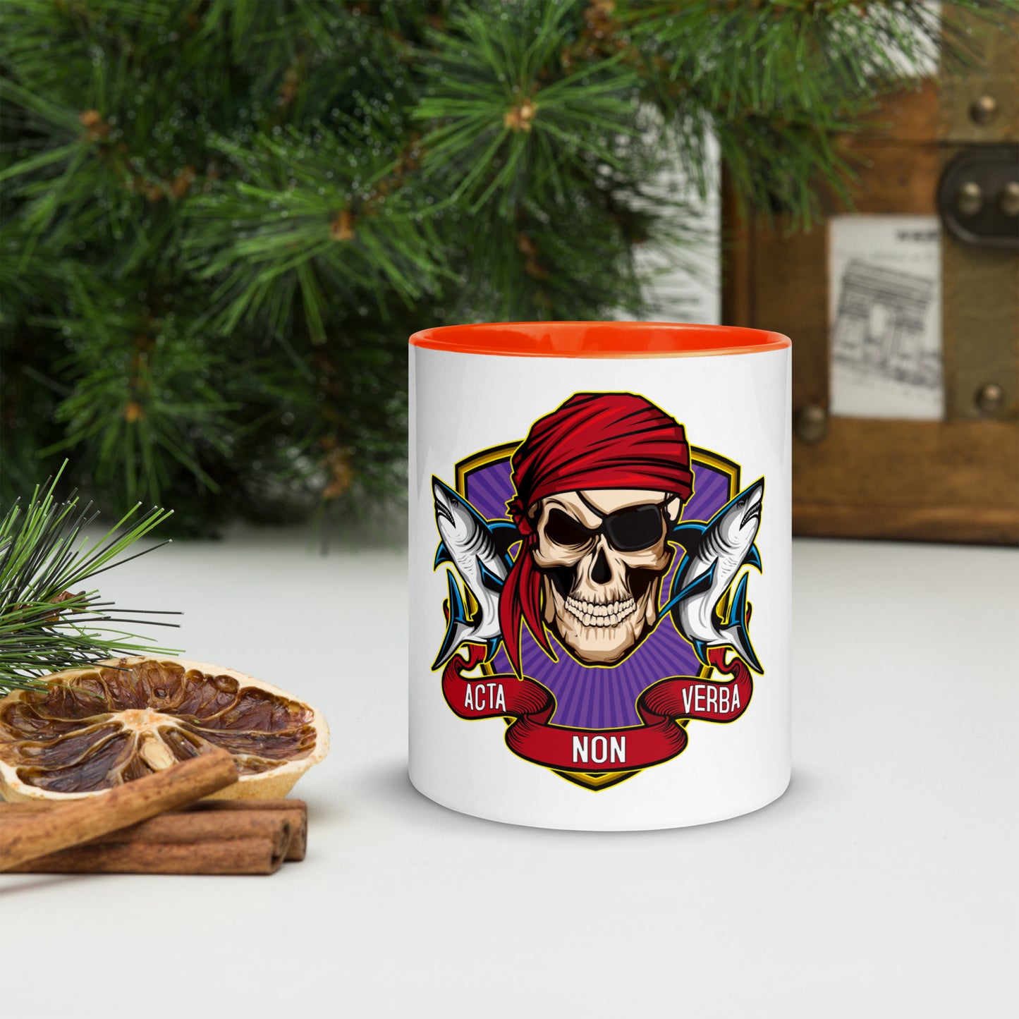 ANV Mug with Color Inside