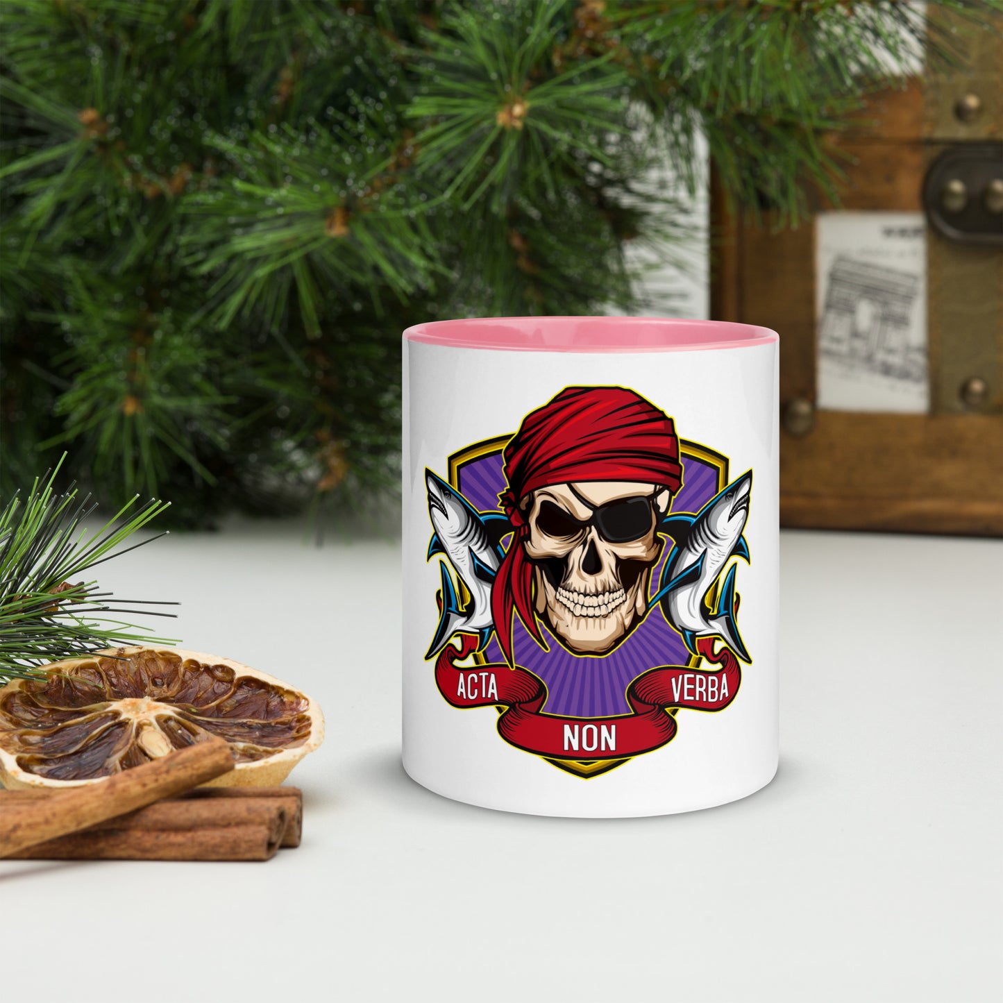 ANV Mug with Color Inside