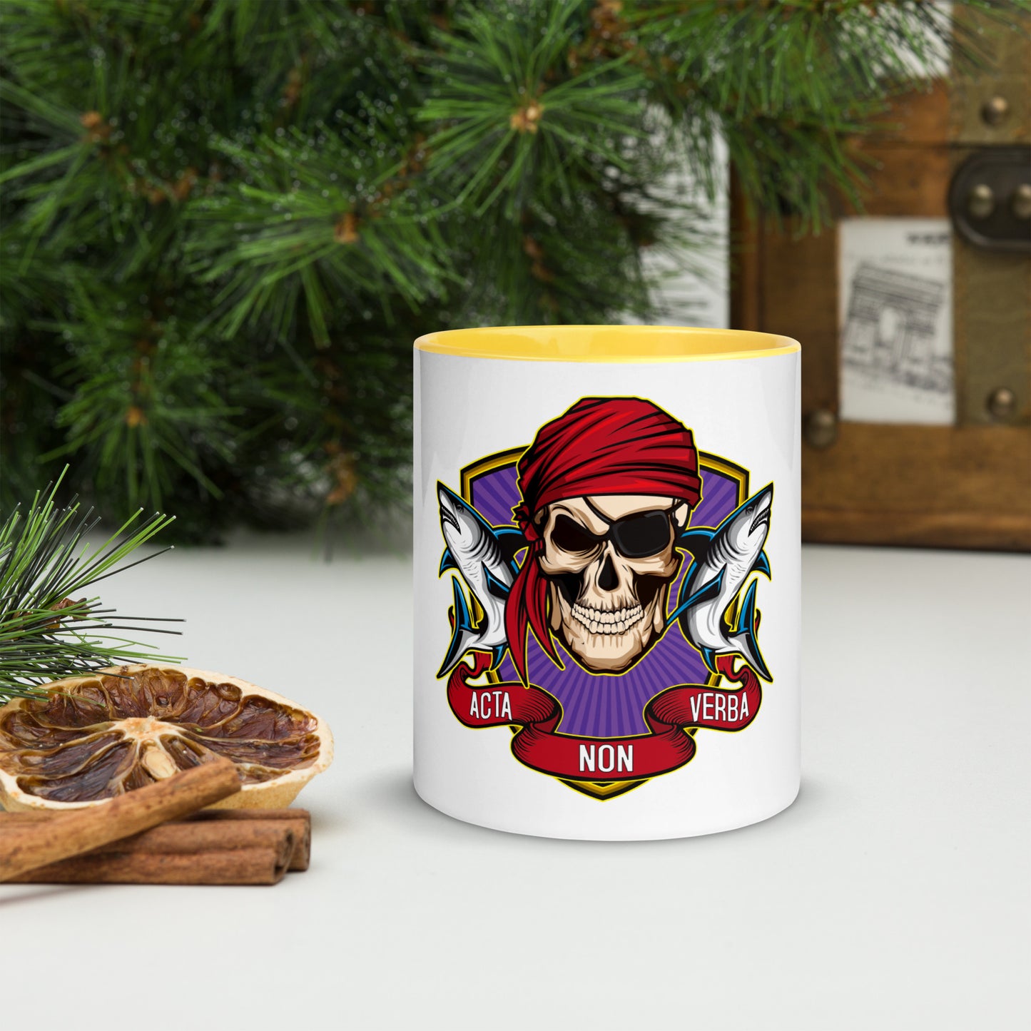 ANV Mug with Color Inside