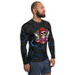 Men's Hexciting Black Rash Guard - Classic Edition