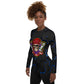 Women's Hexciting Black Rash Guard - Classic Edition